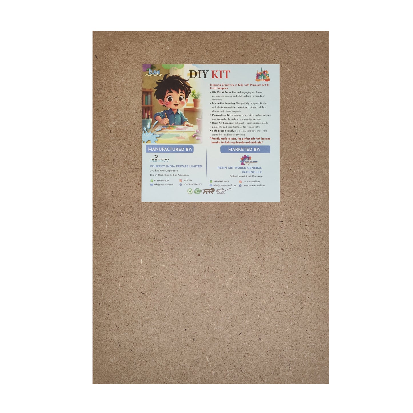 Rectangular Wall Clock Base