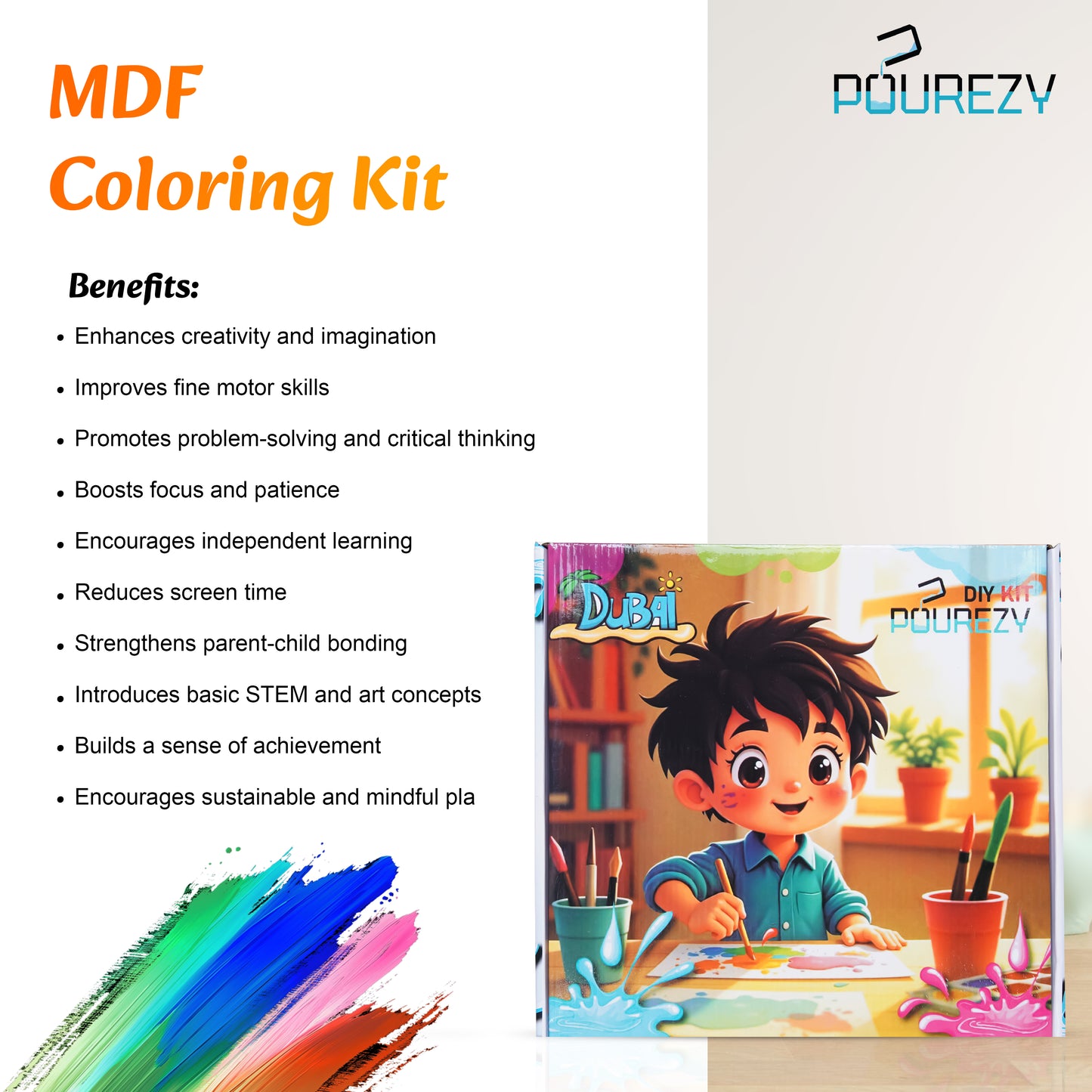 Sleeping Teddy nameplate DIY Kit