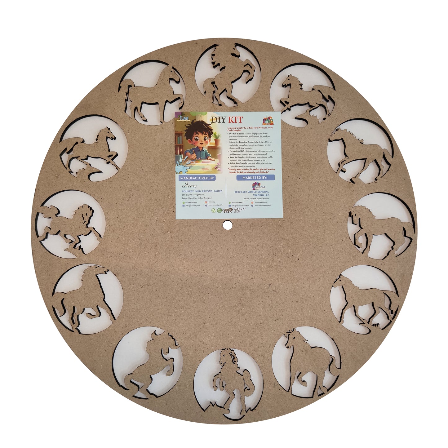 Horse -2 Wall Clock Base