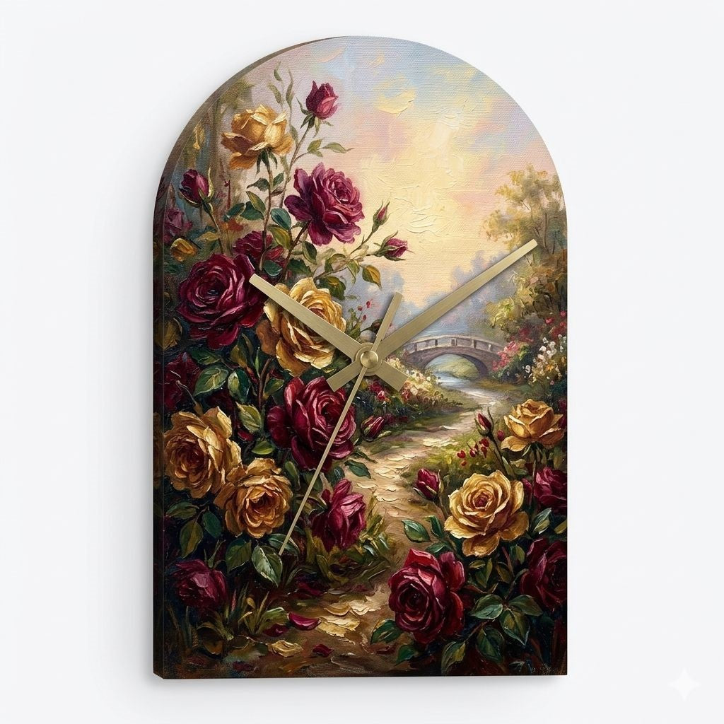Arched Wall Clock Base