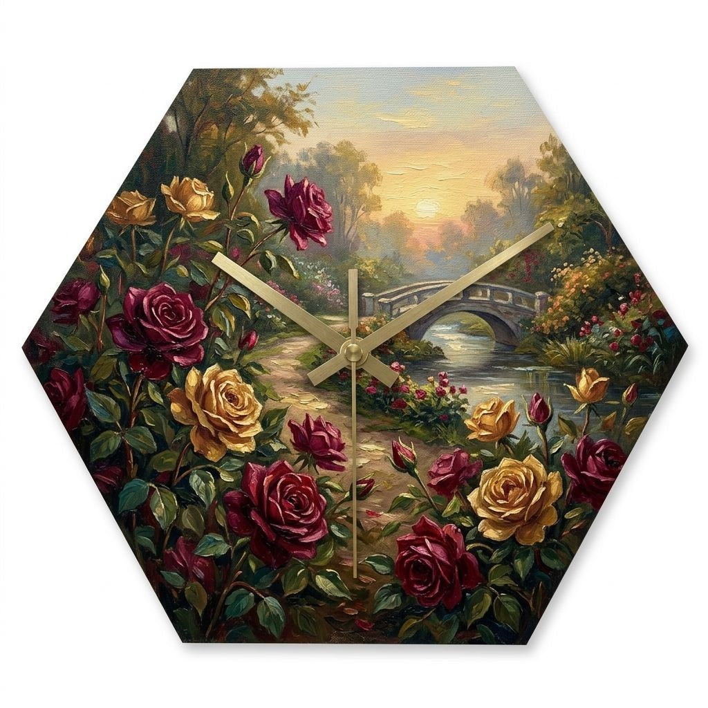 Hexagon Wall Clock Base