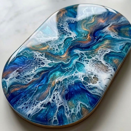 Rectangular Side Curved Plain Base