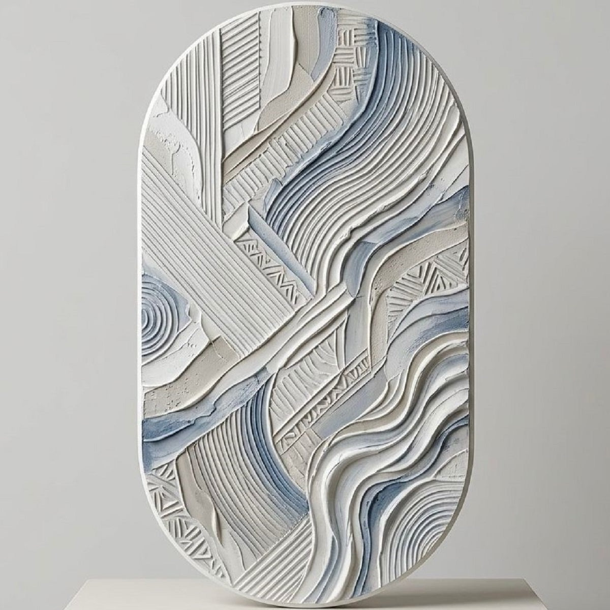 Rectangular Side Curved Plain Base