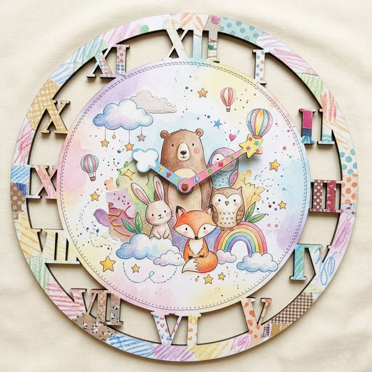 Wall Clock -Roman Number Base