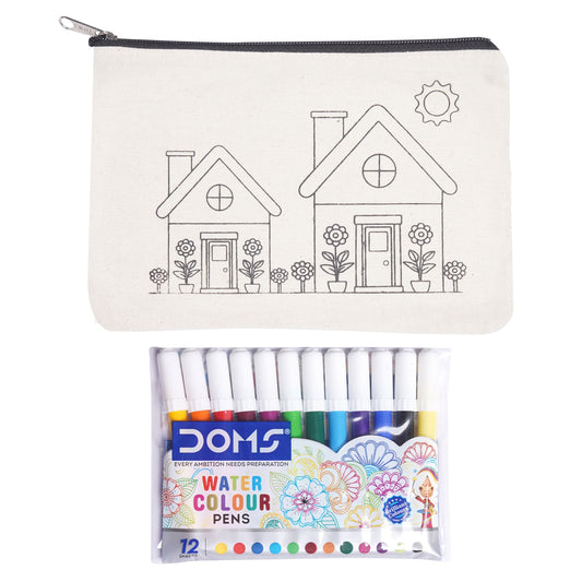 Home Sweet Home Canvas Pouch KIT
