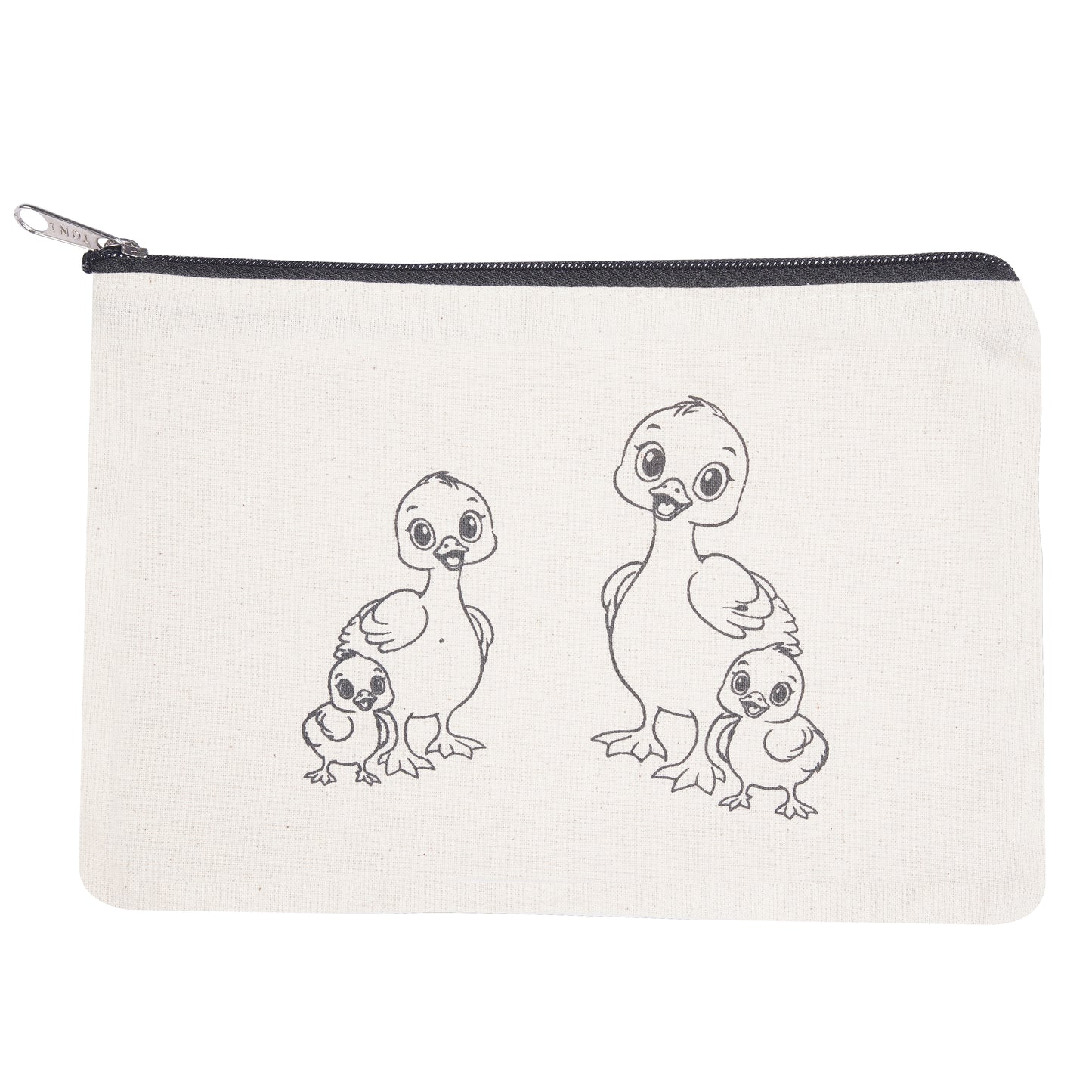Ducks Family Canvas Pouch Kit
