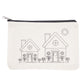Home Sweet Home Canvas Pouch KIT