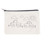 Car & Clouds Canavs Pouch KIT