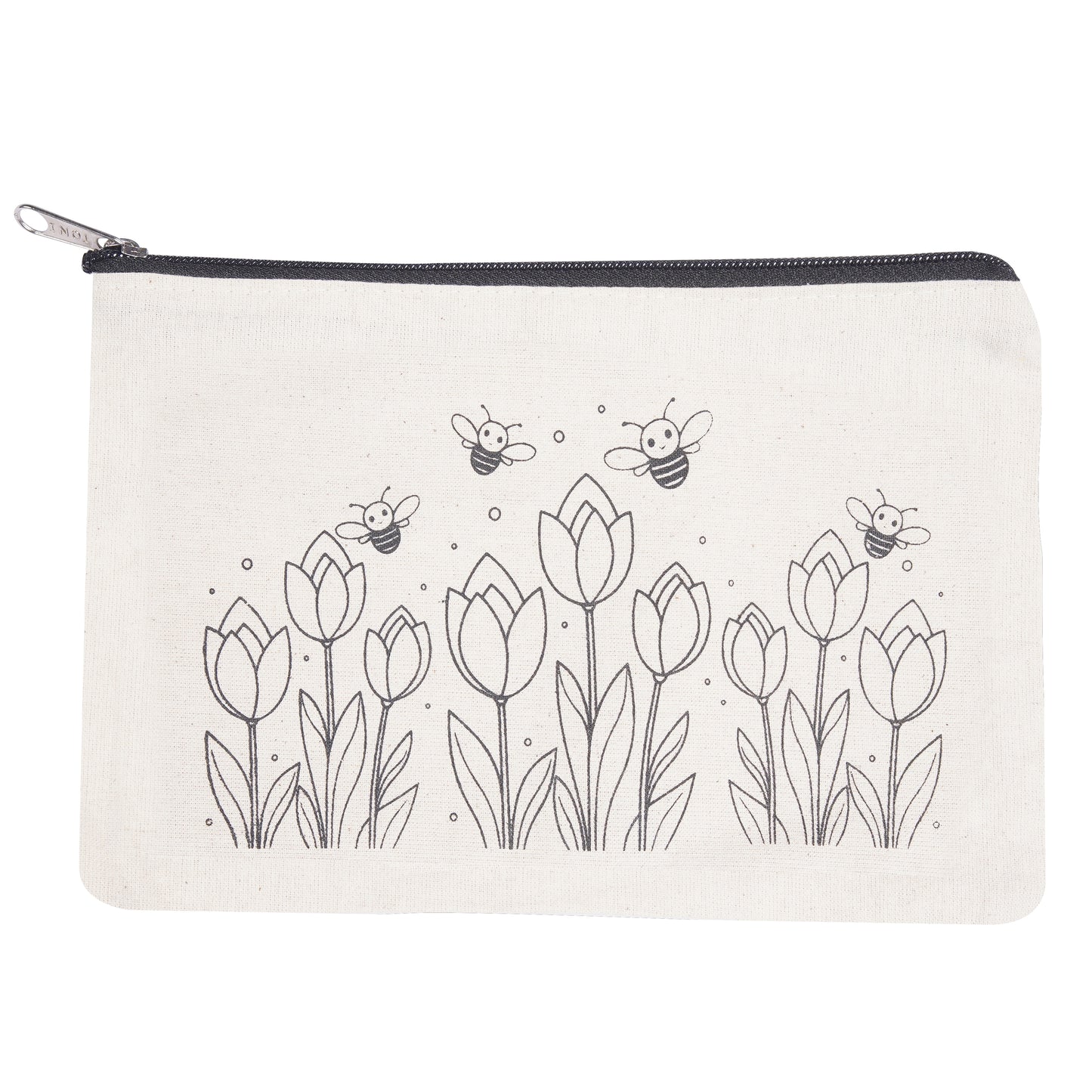 Lotus Garden Canvas Pouch Kit