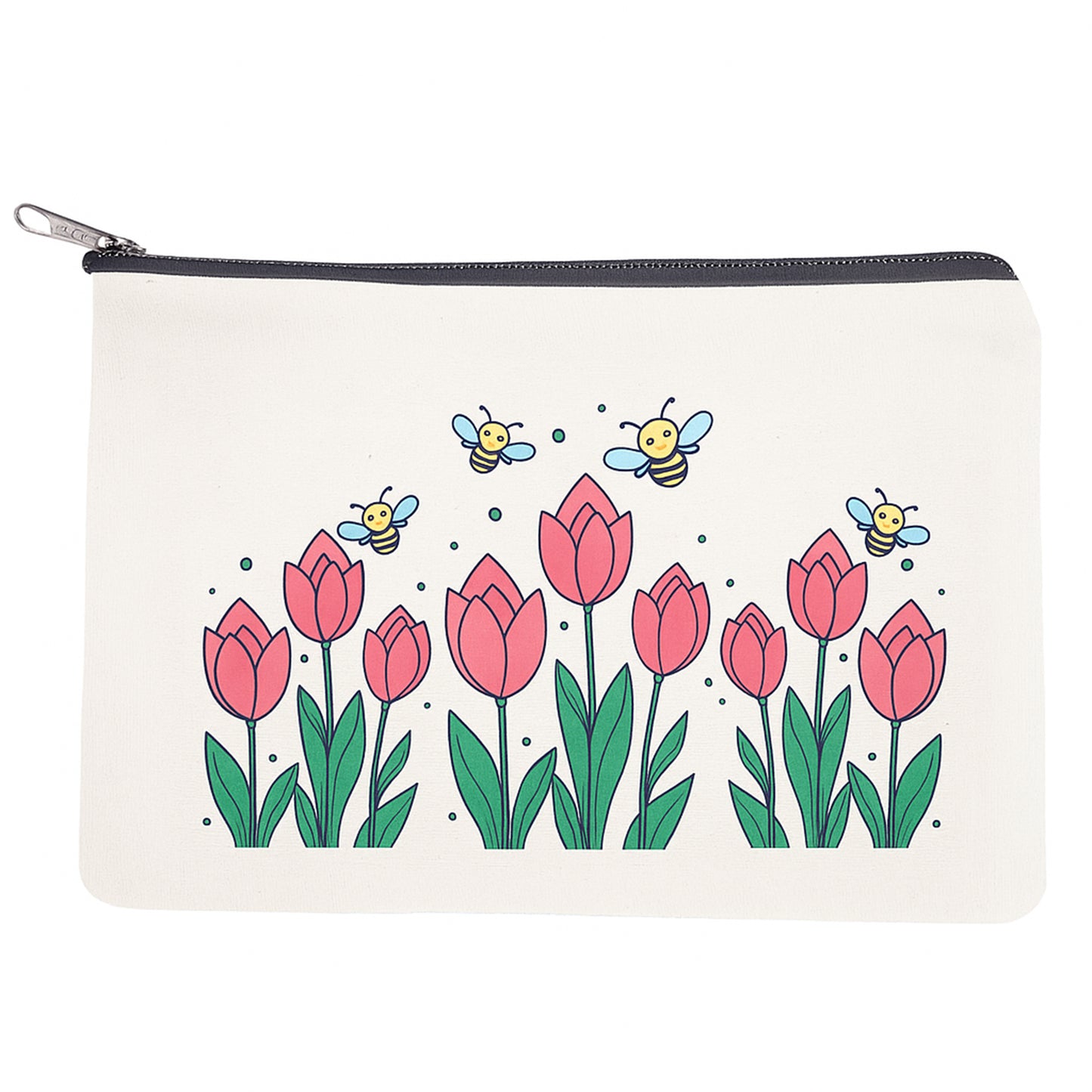 Lotus Garden Canvas Pouch Kit