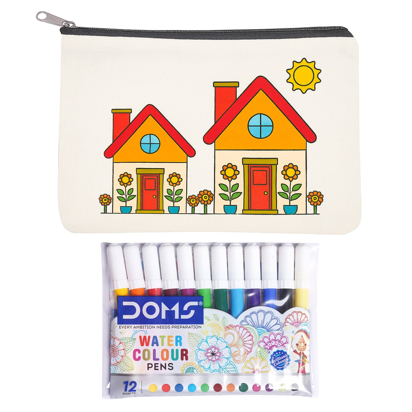 Home Sweet Home Canvas Pouch KIT