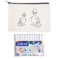 Ducks Family Canvas Pouch Kit