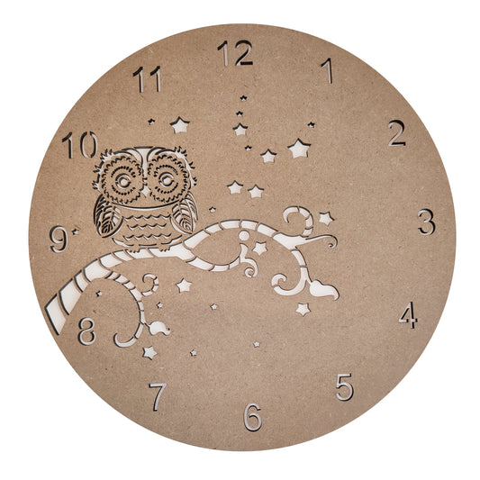 Owl Clock Base