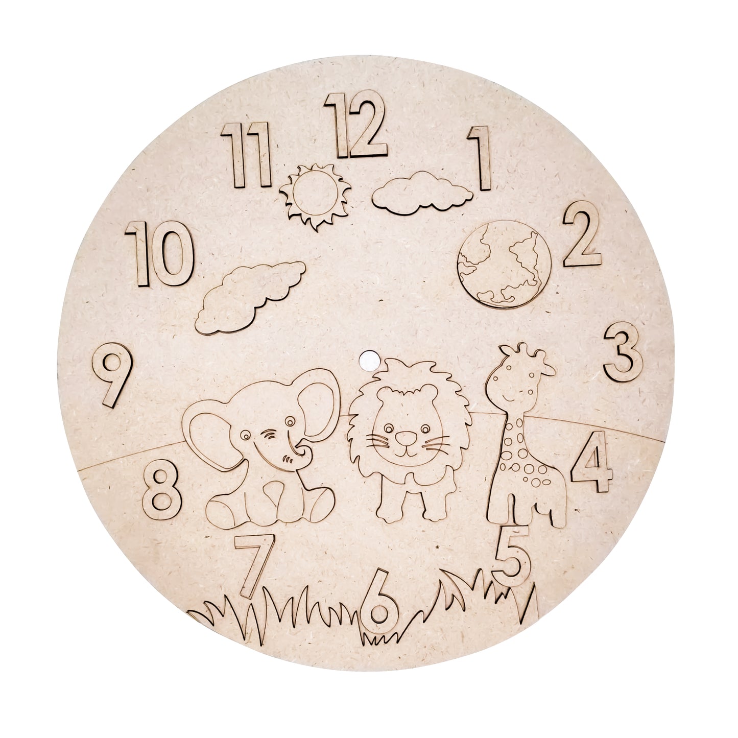 Jungle Wall Clock DIY Kit