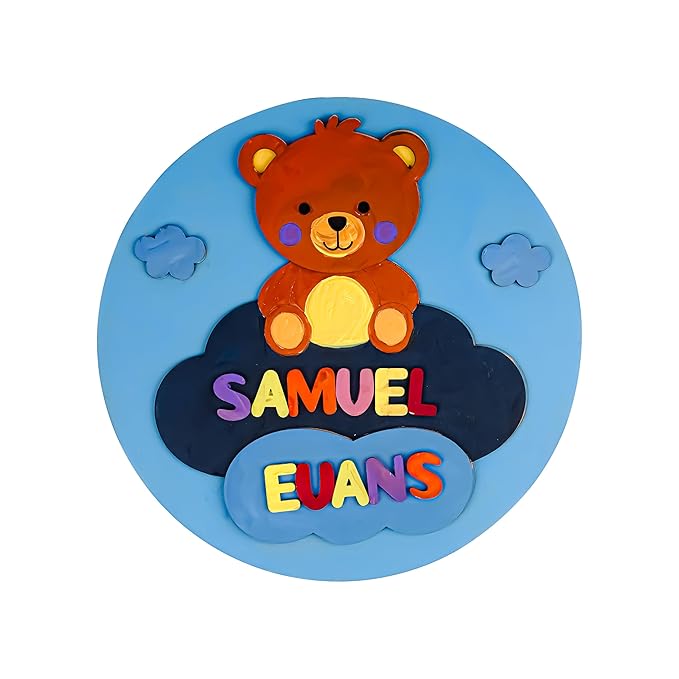 Teddy nameplate DIY Kit