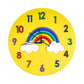 Rainbow Wall Clock DIY Kit