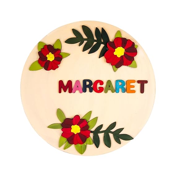 Flowers nameplate DIY Kit