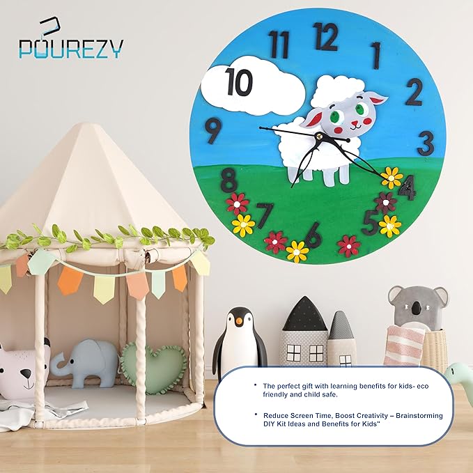 Sheep Wall clock DIY Kit
