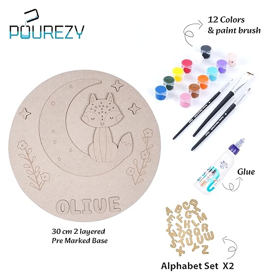 Fox nameplate DIY Kit