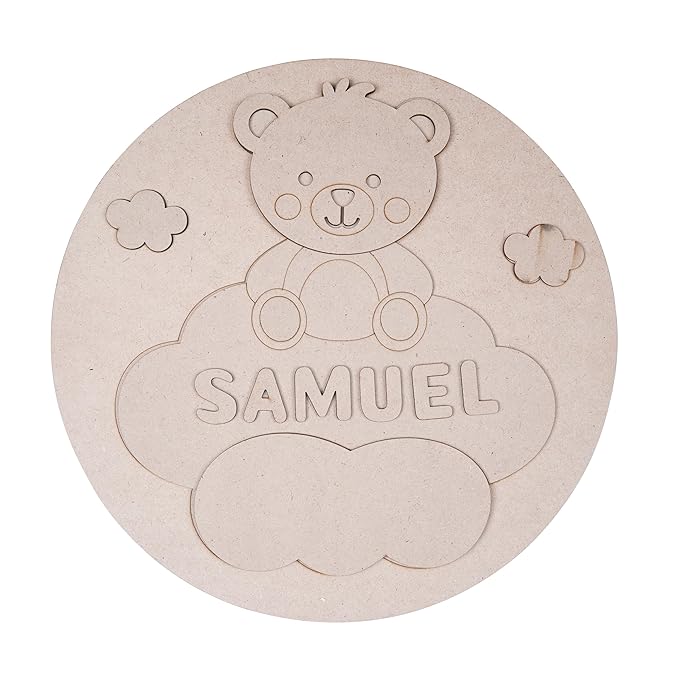 Teddy nameplate DIY Kit