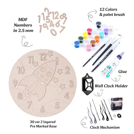 Rocket Wall clock DIY KIT