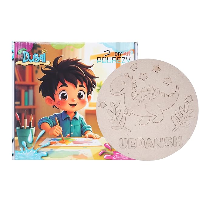 Dino nameplate DIY Kit