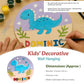 Dino nameplate DIY Kit