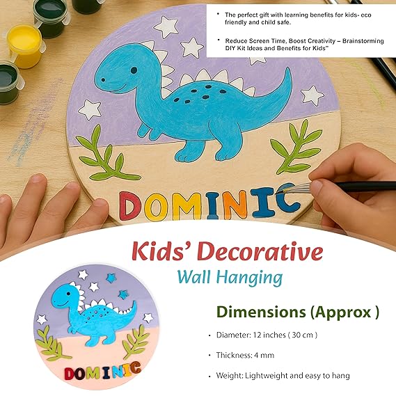 Dino nameplate DIY Kit