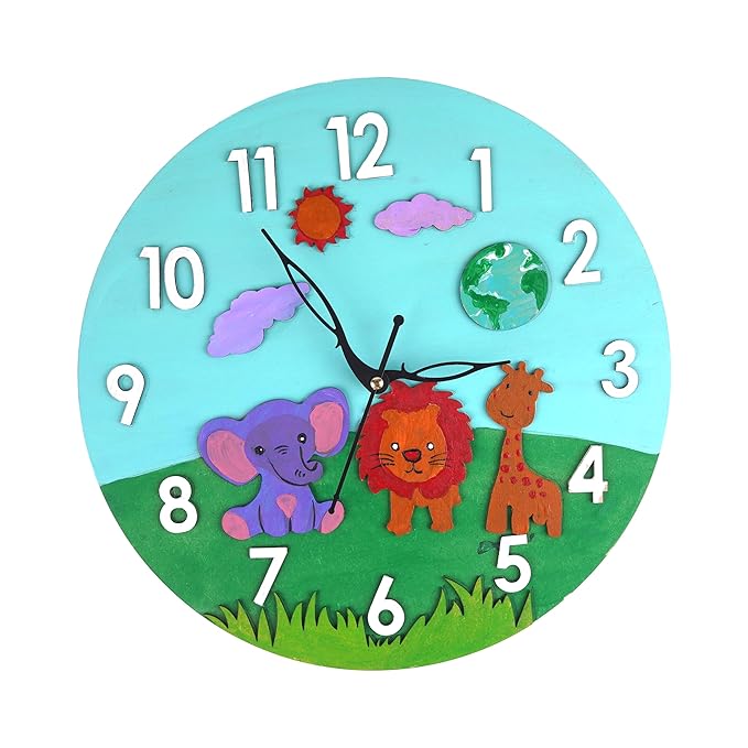 Jungle Wall Clock DIY Kit
