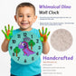 Whimsical Dino Wall Clock DIY Kit