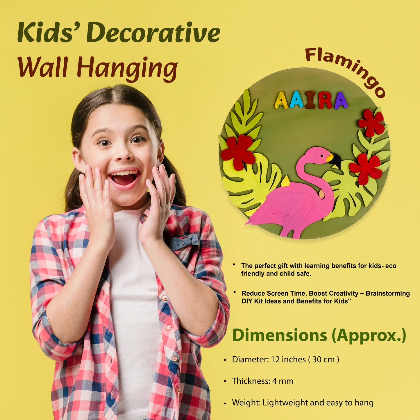 Flamingo nameplate DIY Kit