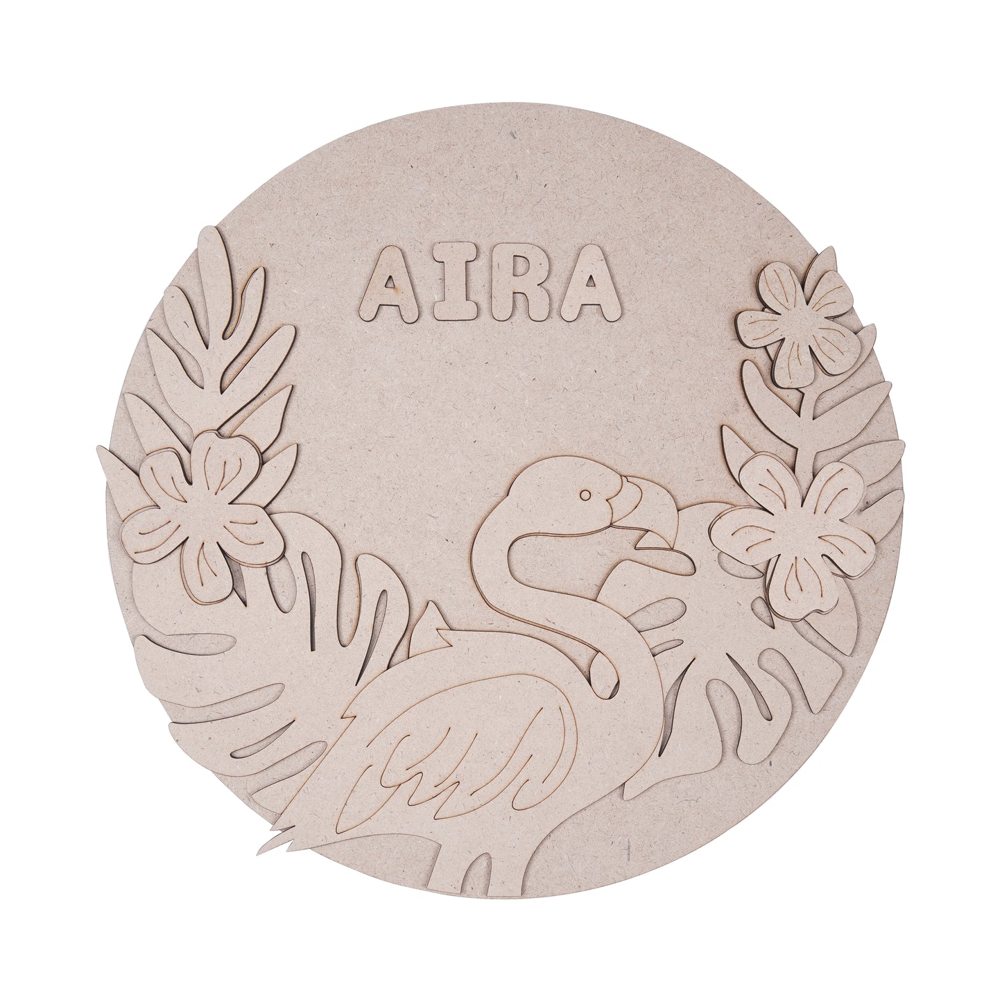 Flamingo nameplate DIY Kit