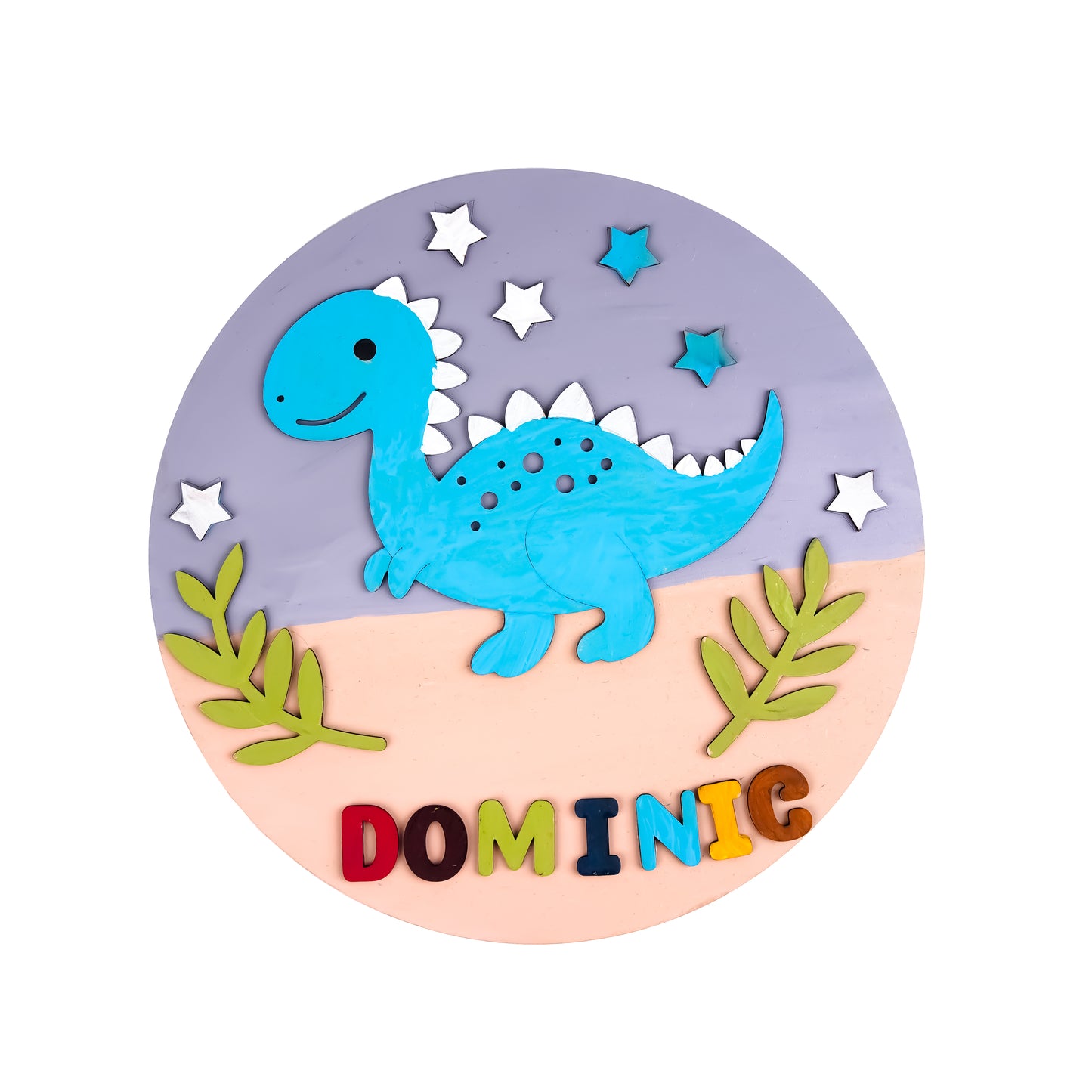 Dino nameplate DIY Kit