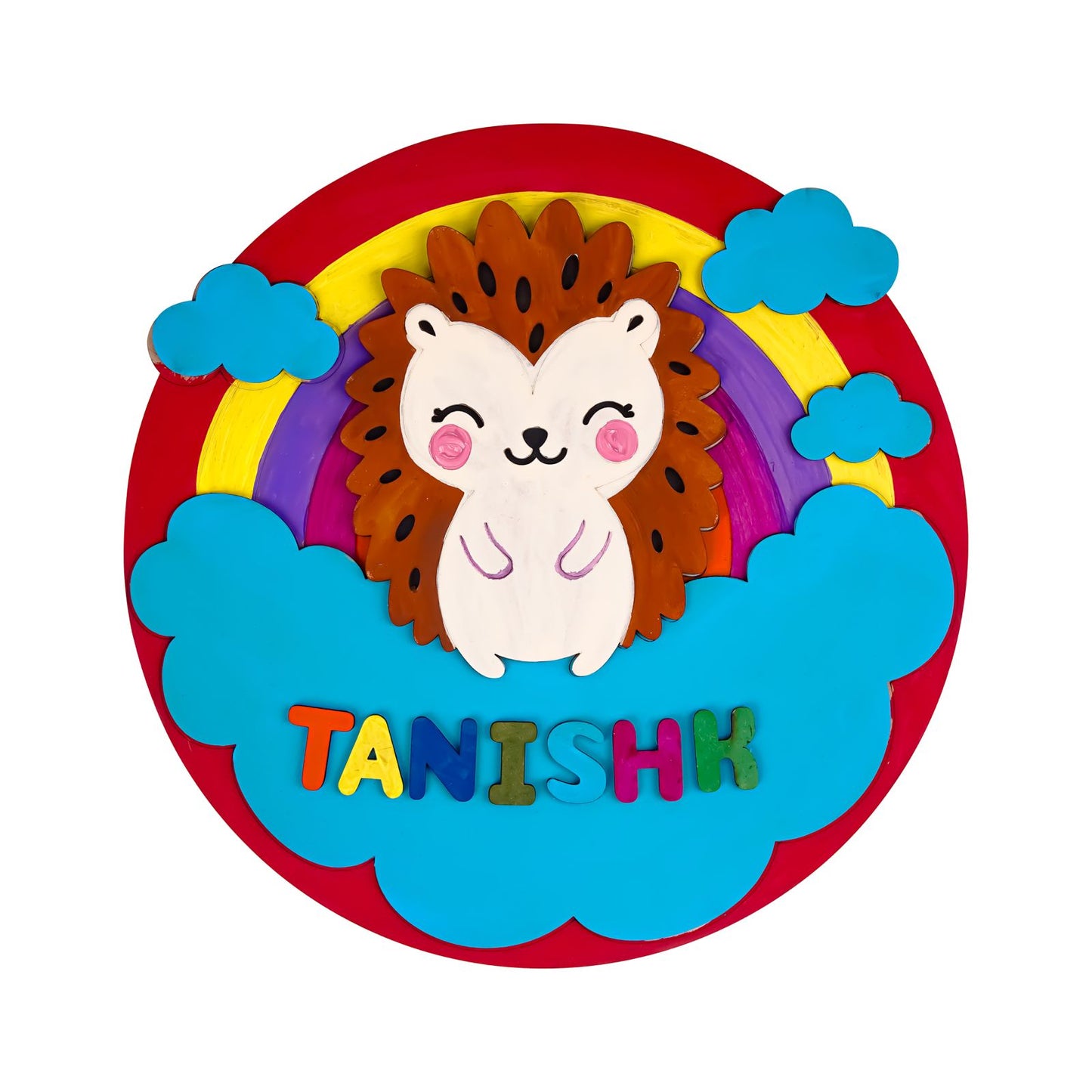 Hedgehog nameplate DIY Kit
