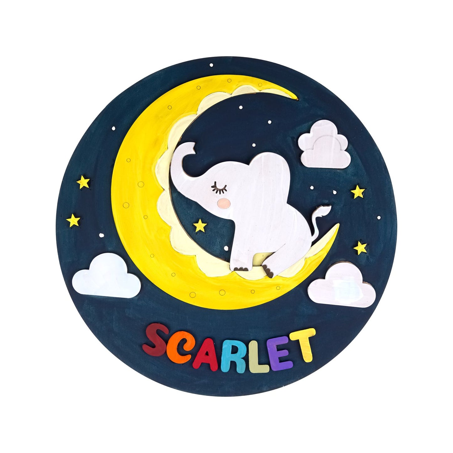 Elephant nameplate DIY Kit