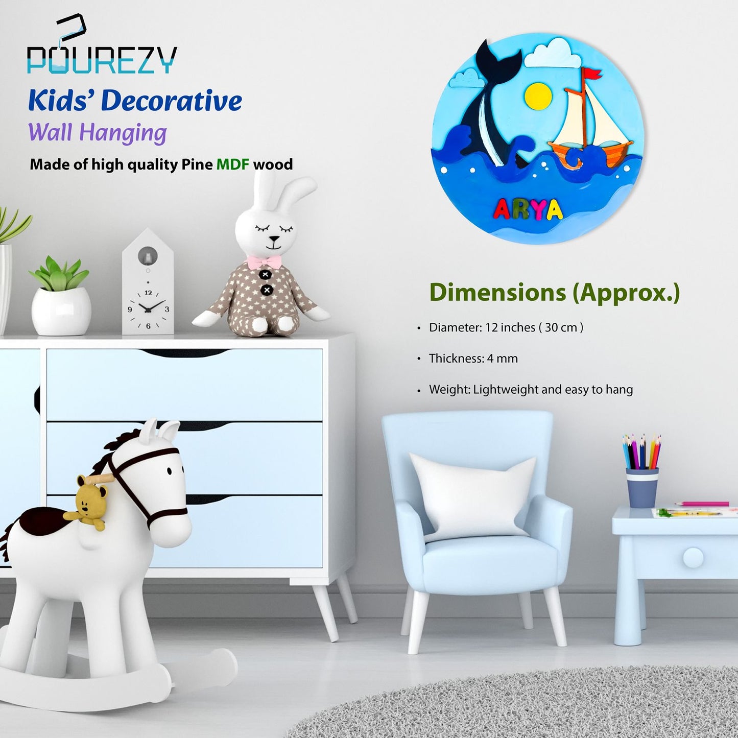 Seascape nameplate DIY Kit