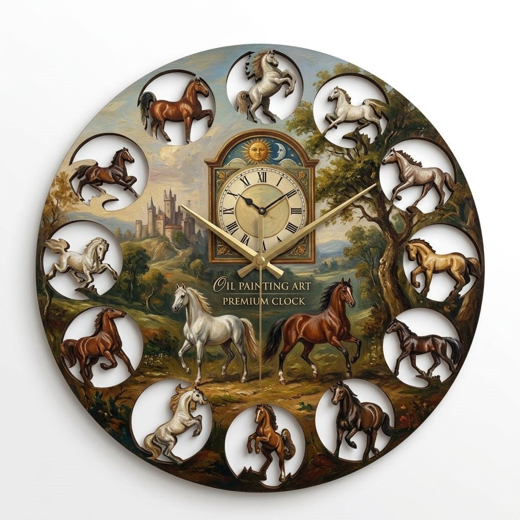 Horse -2 Wall Clock Base