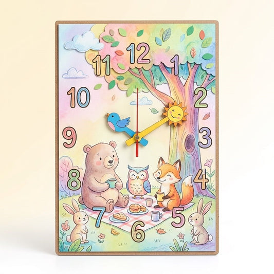 Rectangular Wall Clock Base